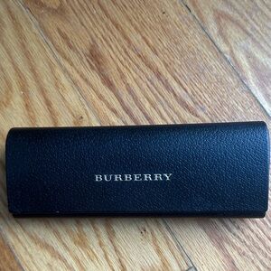 Vintage Burberry Black Eyeglass Case